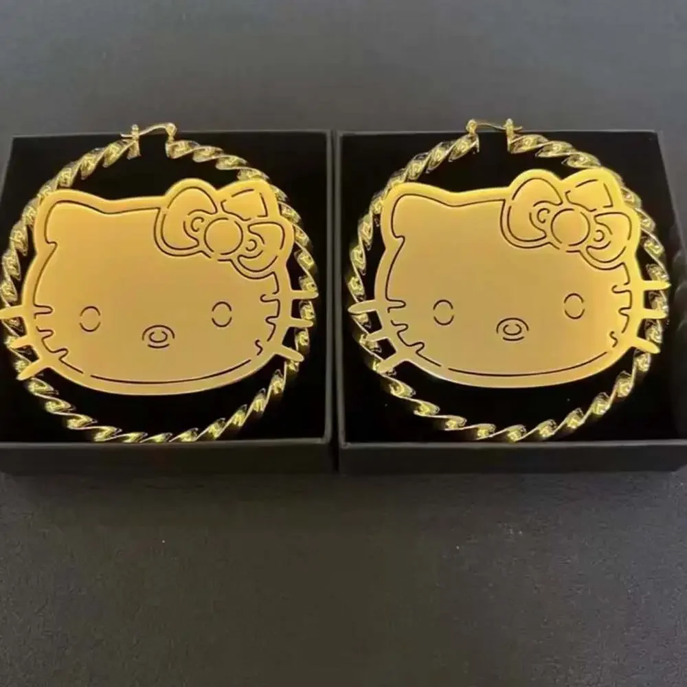 Title Large Hello Kitty Gold F 92 F